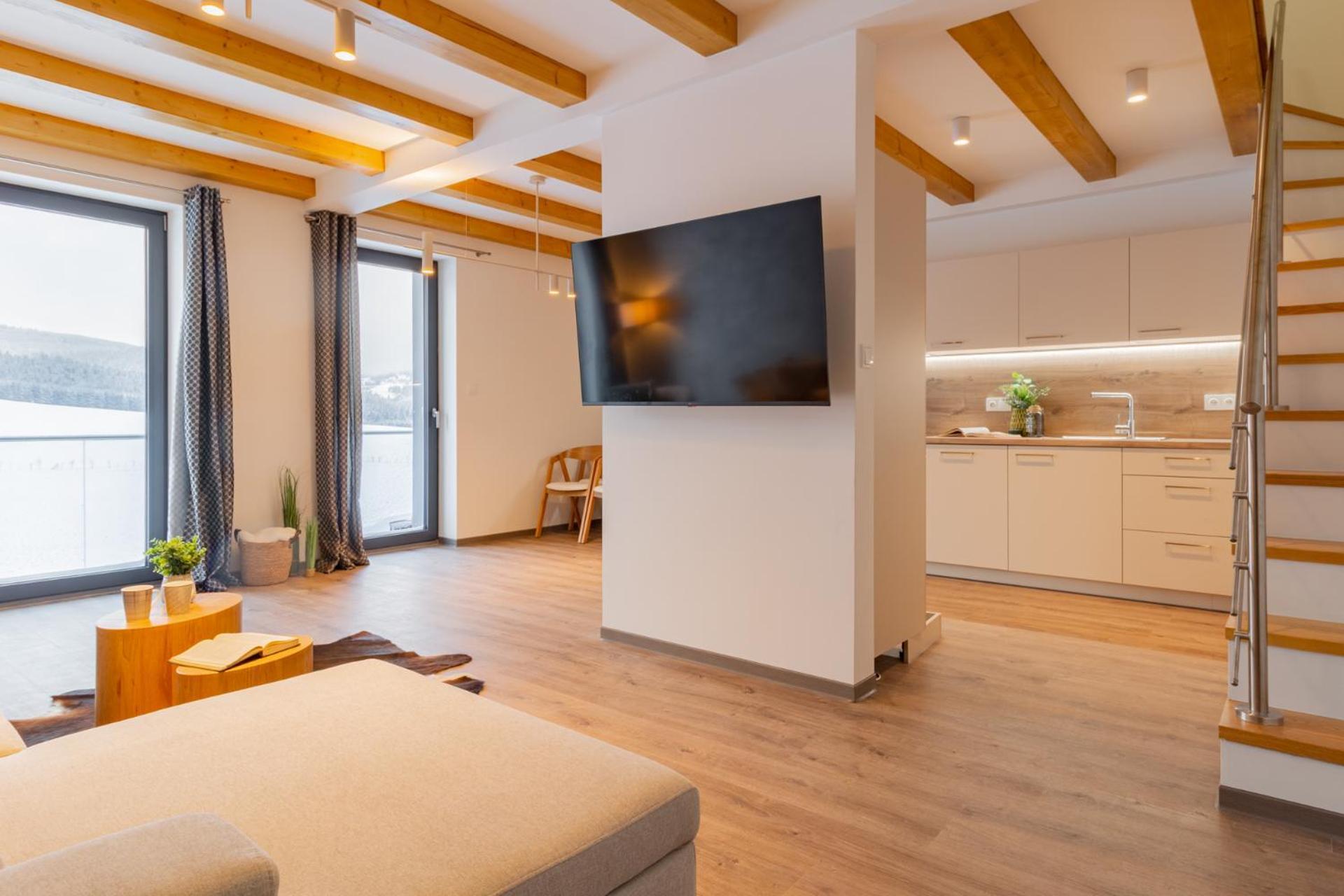 Apartmany Vista Klinovec Лоучна-под-Клиновцем Экстерьер фото