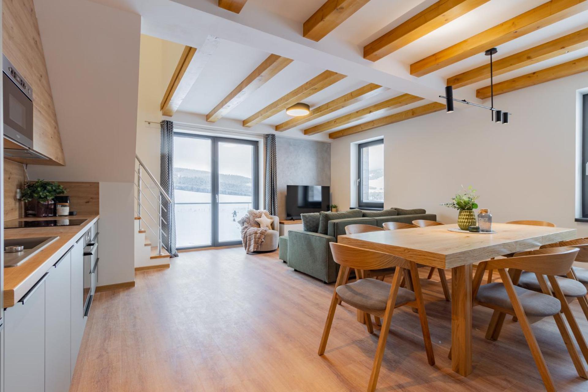 Apartmany Vista Klinovec Лоучна-под-Клиновцем Экстерьер фото